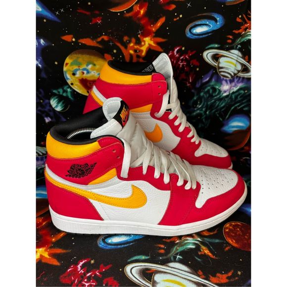 air jordan 1 retro high og lt fusion red